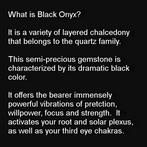 Heart Pendant Black Onyx Large Gemstone Handmade Statement 925 Silver Bohemian - Picture 9 of 10